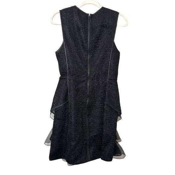 JASON WU Raffia Ruffle Sleeveless Dress Sz‎ 6 - Picture 3 of 6